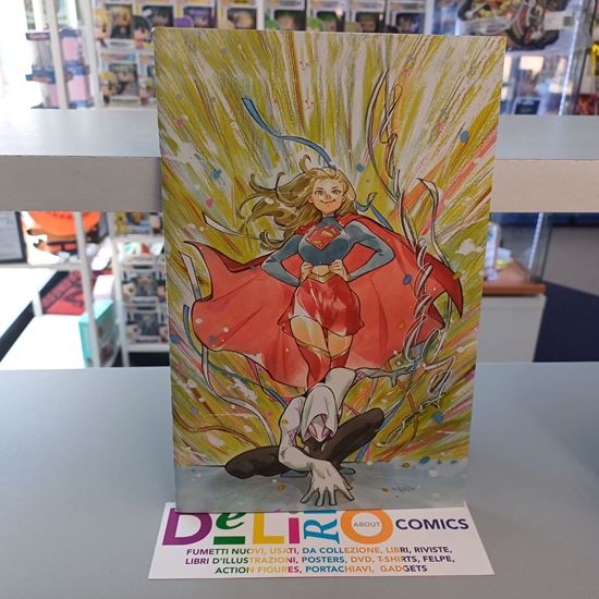 Immagine di SPIDER-MAN/SUPERMAN SPIDER-GWEN & SUPERGIRL VARIANT DI PEACH MOMOKO