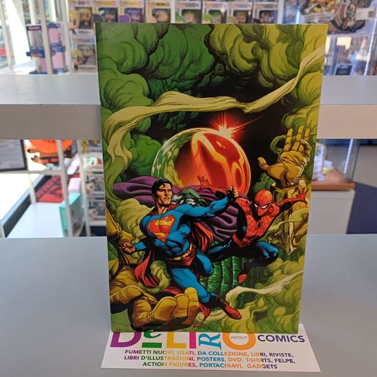 Immagine di SPIDER-MAN/SUPERMAN SPIDER-MAN, SUPERMAN & MYSTERIO VARIANT DI GARY FRANK