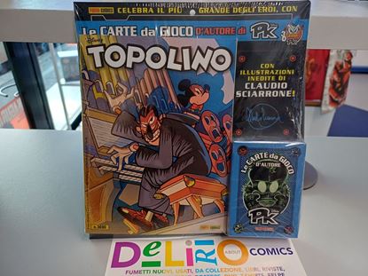 Immagine di TOPOLINO + LE CARTE DA GIOCO D'AUTORE DI PK NERO 3690